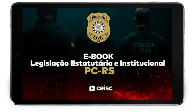 E-book Legislação Estatutária e Institucional - Concurso PC-RS