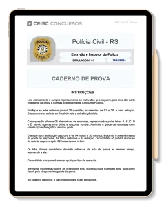 Simulado Gratuito PC-RS